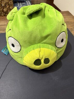 Angry Birds Green Pig Plush Commonwealth 2010 No Sound